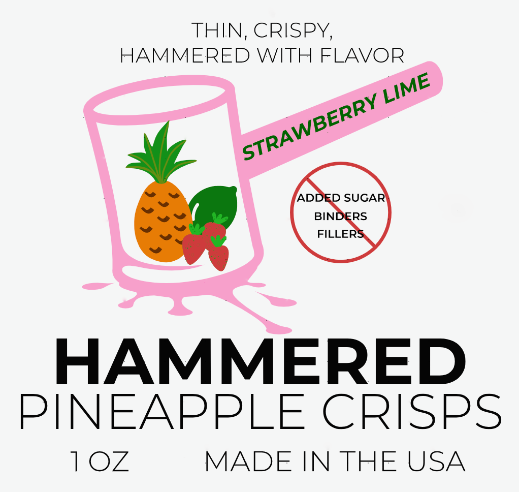 SEASONAL: Strawberry Lime Pineapple Crisps
