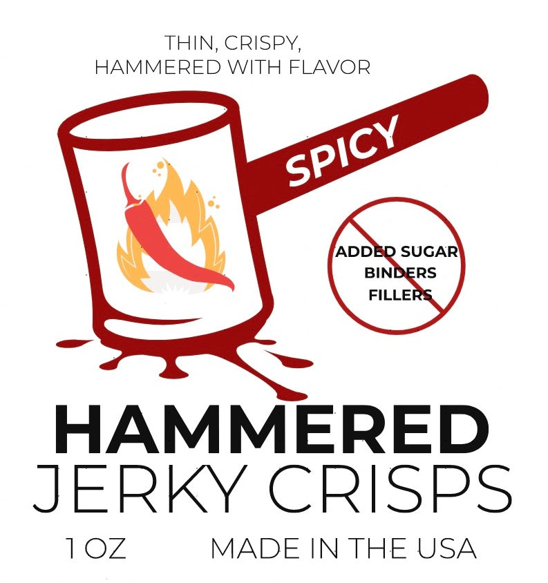 Spicy Jerky Crisps - 1 oz