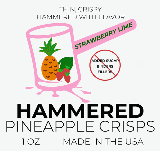 SEASONAL: Strawberry Lime Pineapple Crisps
